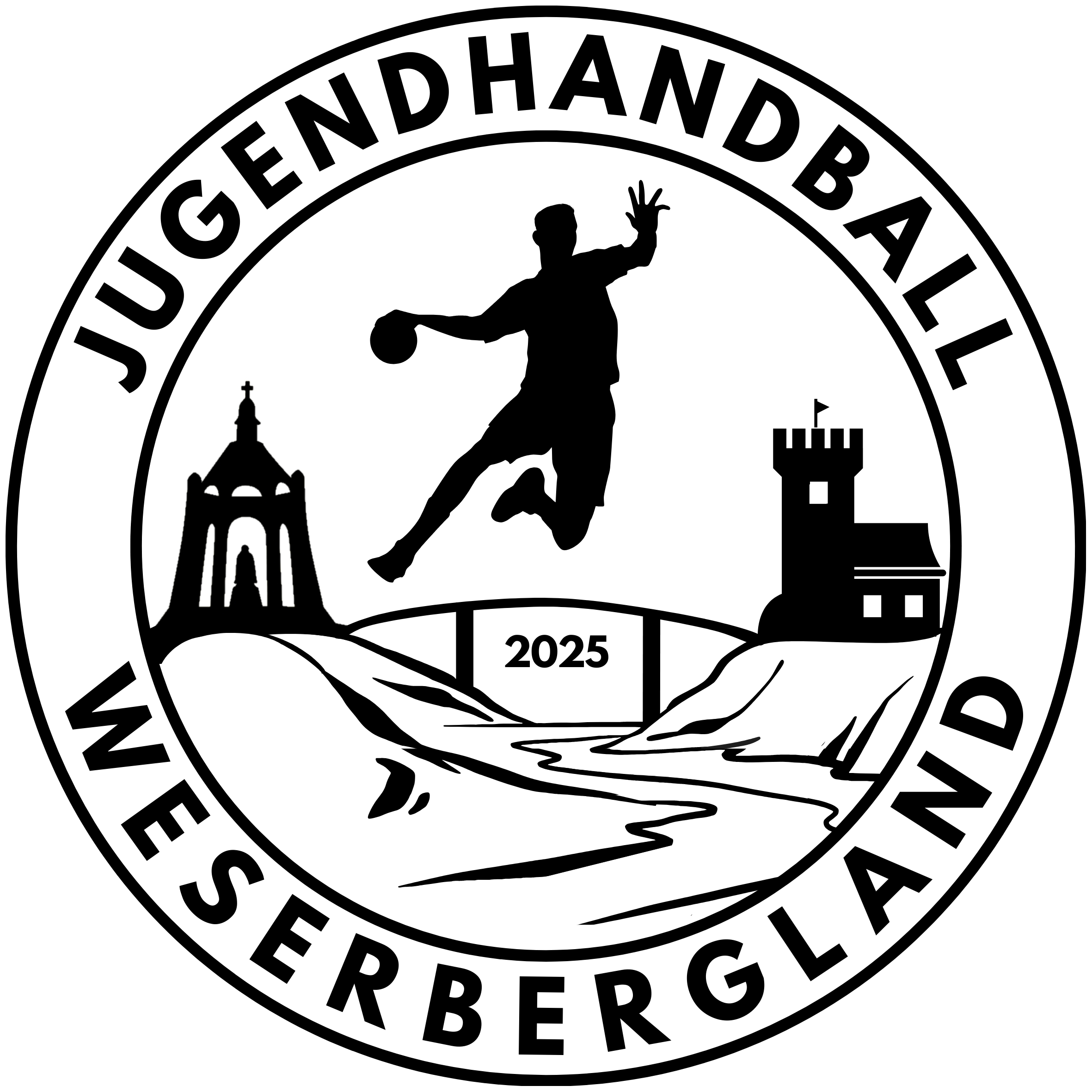 Logo Jugendhandball Weserbergland 2