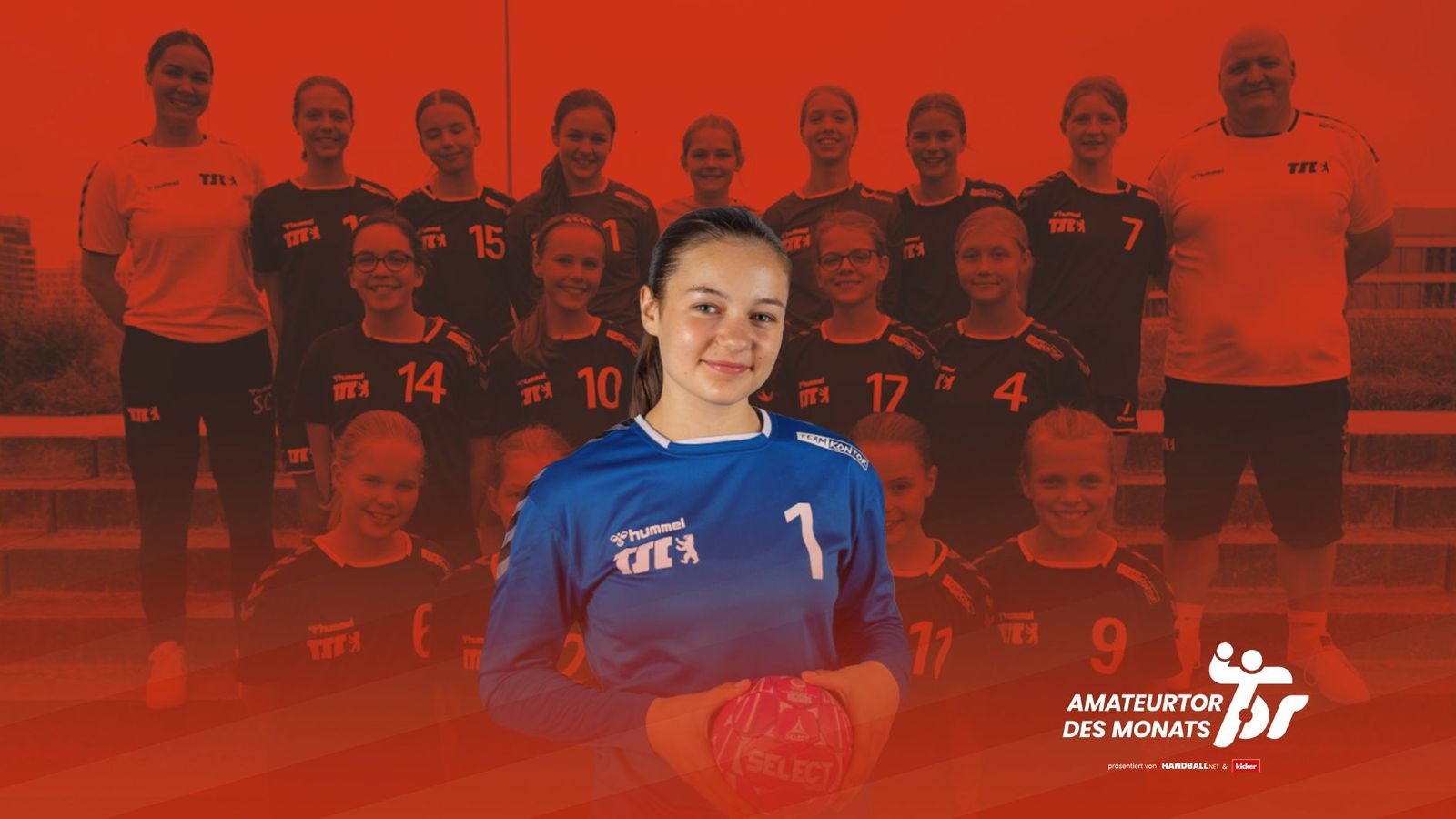 Amateurtor des Monats Oktober - 12-jährige Torhüterin überzeugt die Community!