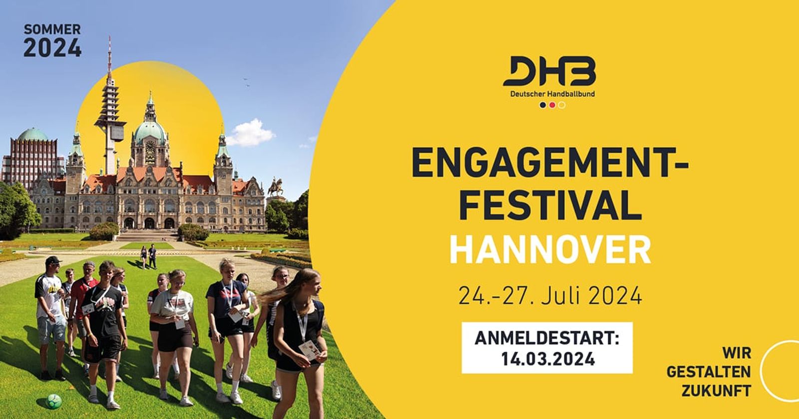 DHB Engagement-Festival 2024: Anmeldephase startet diese Woche