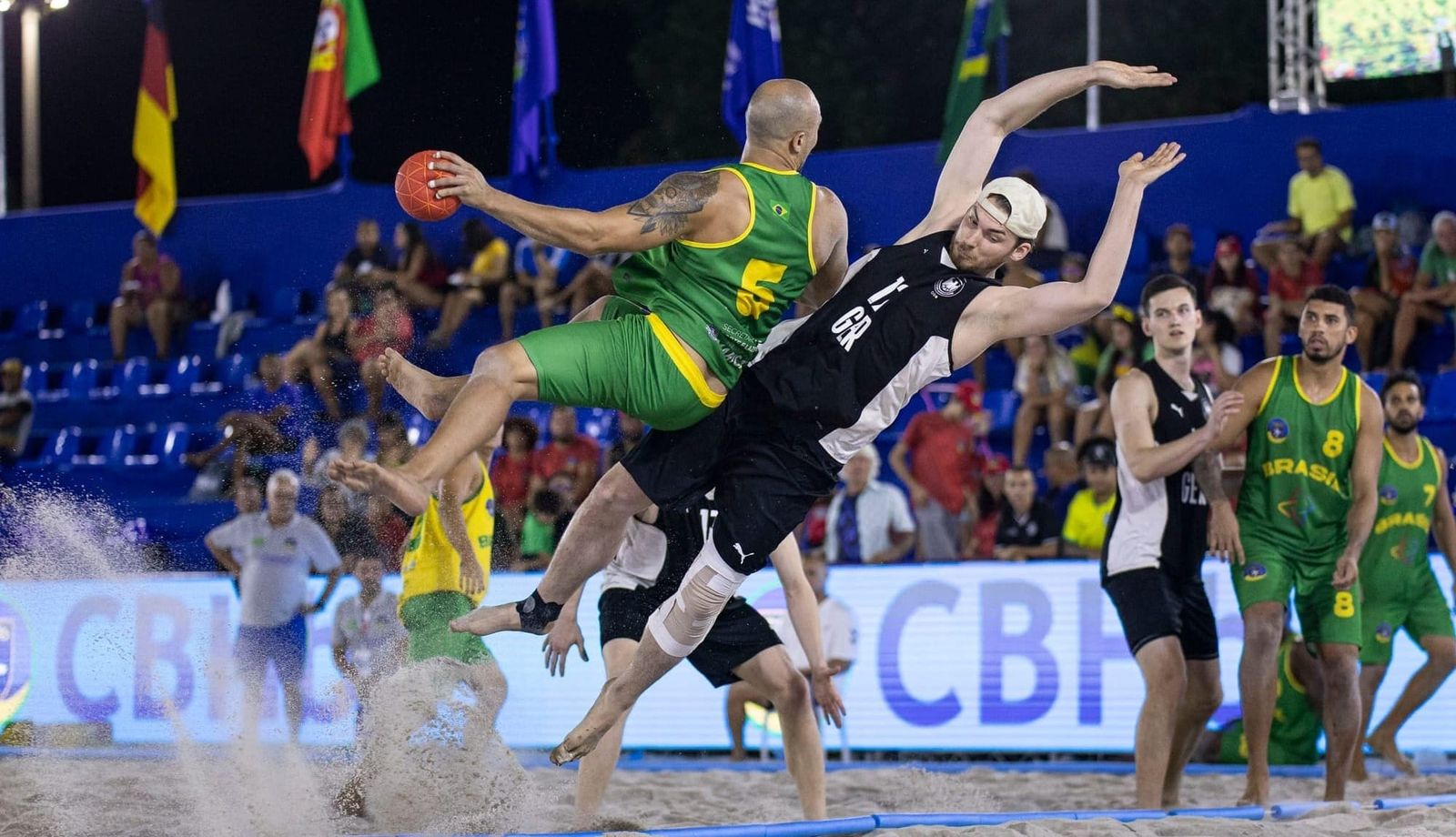 IHF Men's Beach Handball Global Tour - Deutschland vs. Brasilien