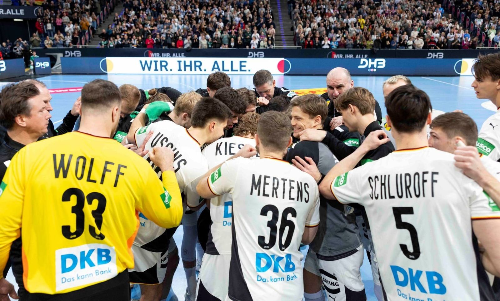 DHB-Team reist mit 18 Spielern zur EM nach Dänemark