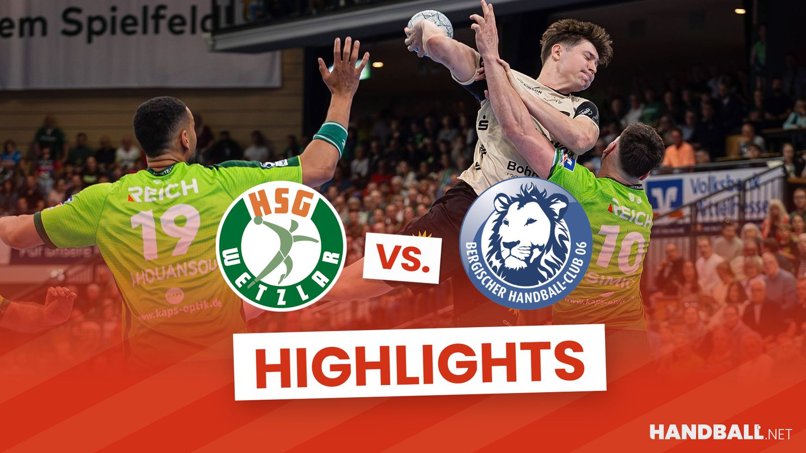 Highlights: HSG Wetzlar macht den Heimsieg klar