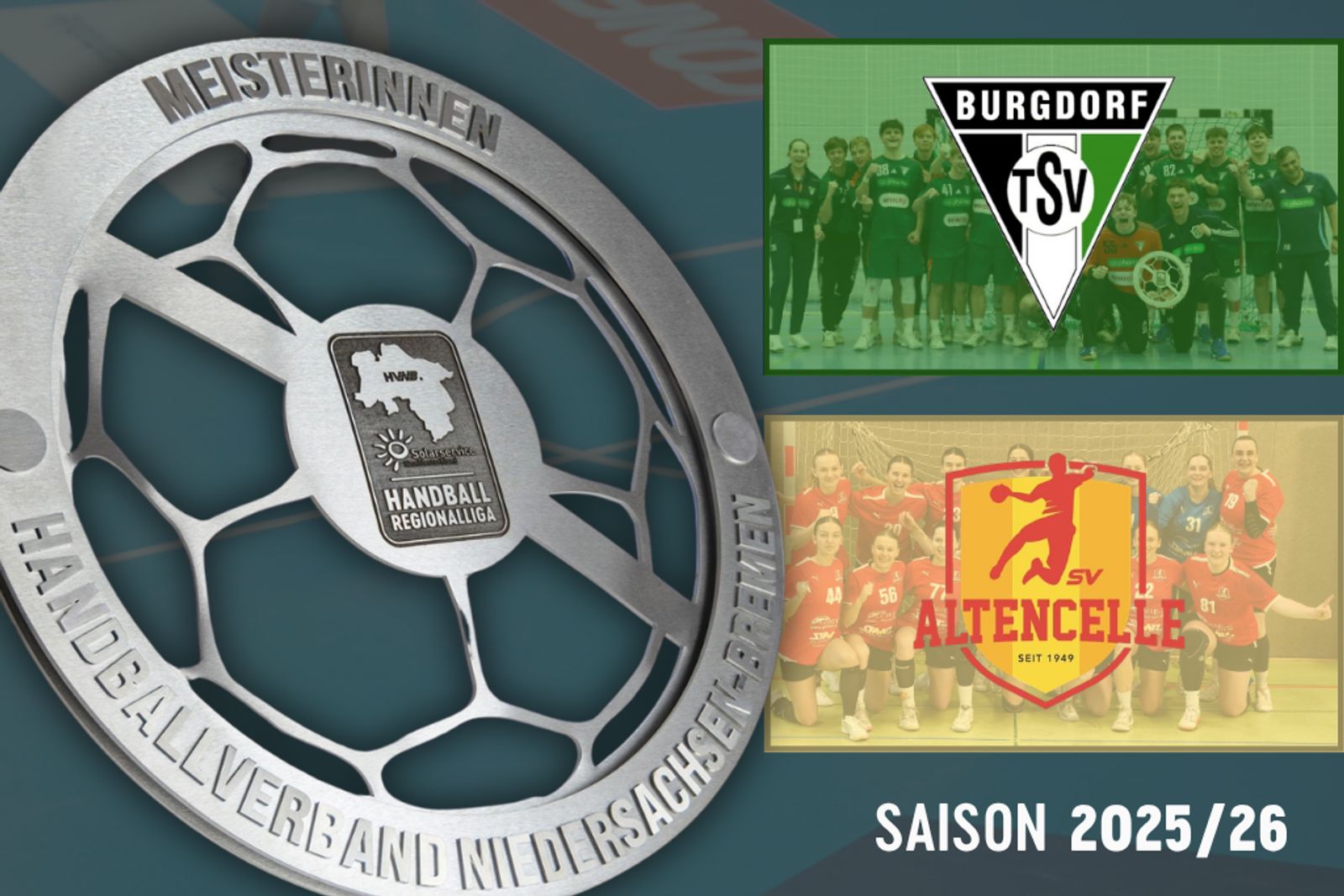 Altencelle und Burgdorf krönen sich zu Meisterteams