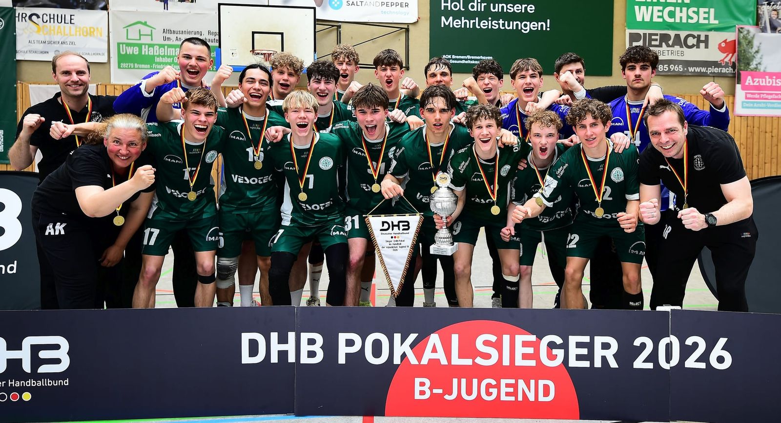 Kapitän Scherr: Genießen Pokalsieg in vollen Zügen