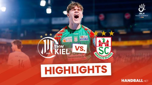 Highlights: SC Magdeburg gewinnt JBLH Final-Hinspiel beim THW Kiel!