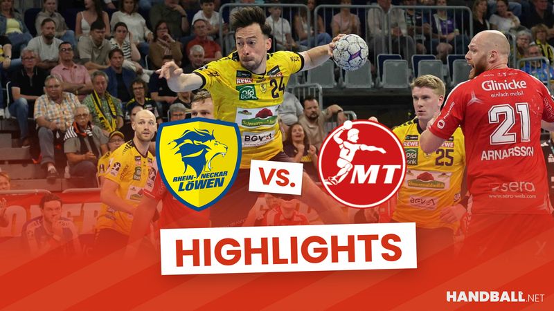 Highlights: Rhein-Neckar Löwen lassen Melsungen keine Chance