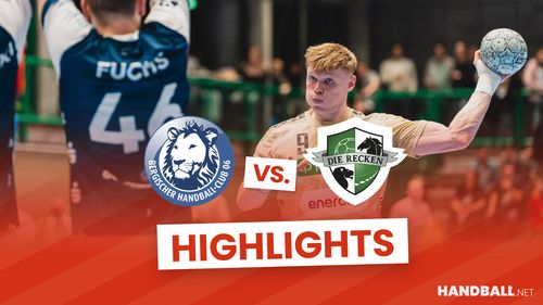 Highlights: Bergischer HC behält in der Schlussphase die Nerven