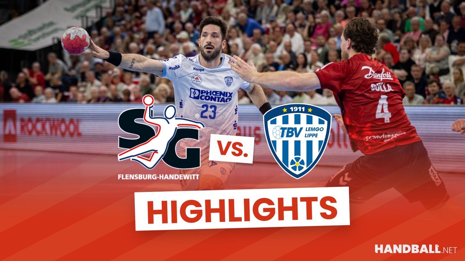 Highlights: Flensburg überrollt den TBV Lemgo Lippe