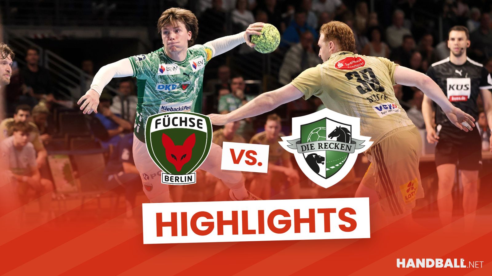 Highlights: Highlights: Füchse und Hannover-Burgdorf teilen sich die Punkte