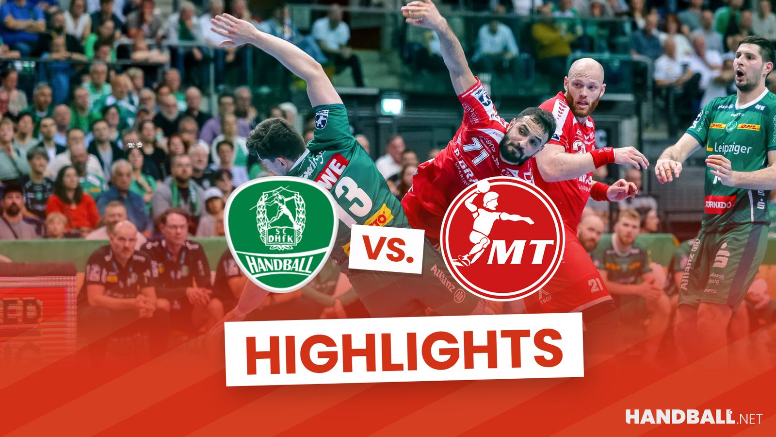 Highlights: Melsungen nimmt die Punkte aus Leipzig mit