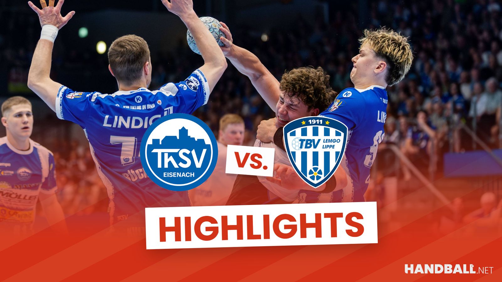 Highlights: Lemgo gewinnt torreiches Duell in Eisenach