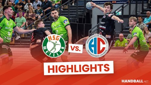 Highlights: Wetzlar behält gegen Erlangen die Oberhand