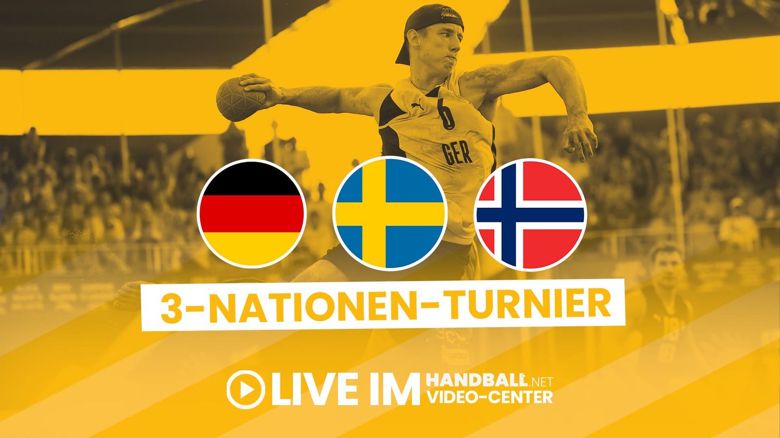 DHB Beach 3-Nationen-Turnier Freitag | Livestream