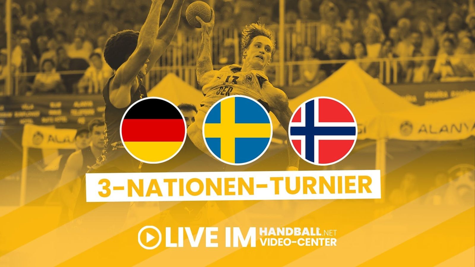 DHB Beach 3-Nationen-Turnier Samstag | Livestream