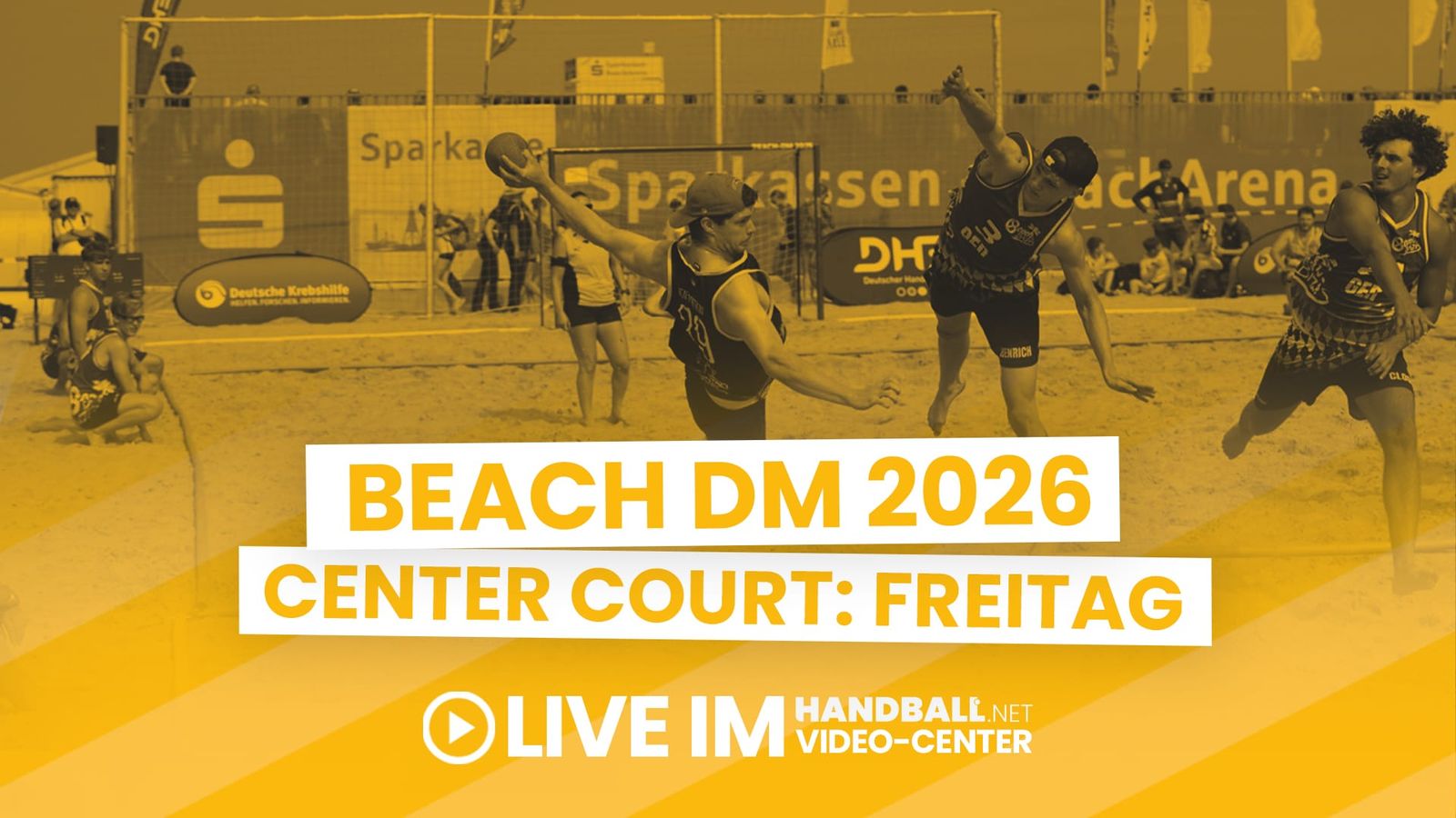 Beach DM 2026 Livestream | Center Court | Freitag