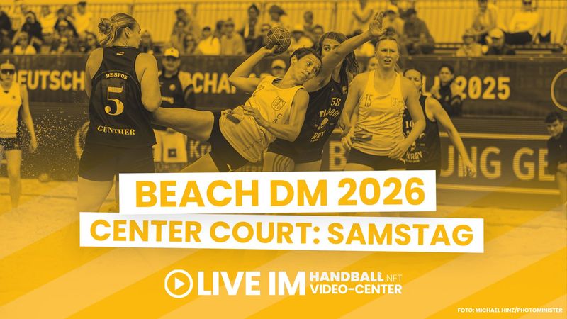 Beach DM 2026 Livestream | Center Court | Samstag
