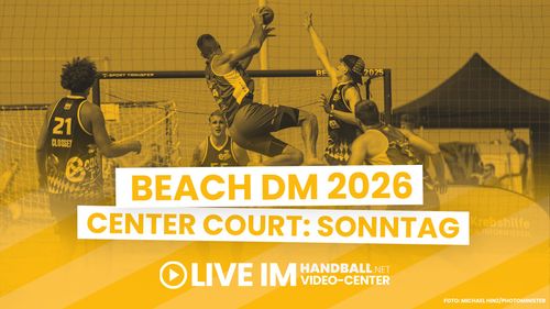 Beach DM 2026 Livestream | Center Court | Sonntag