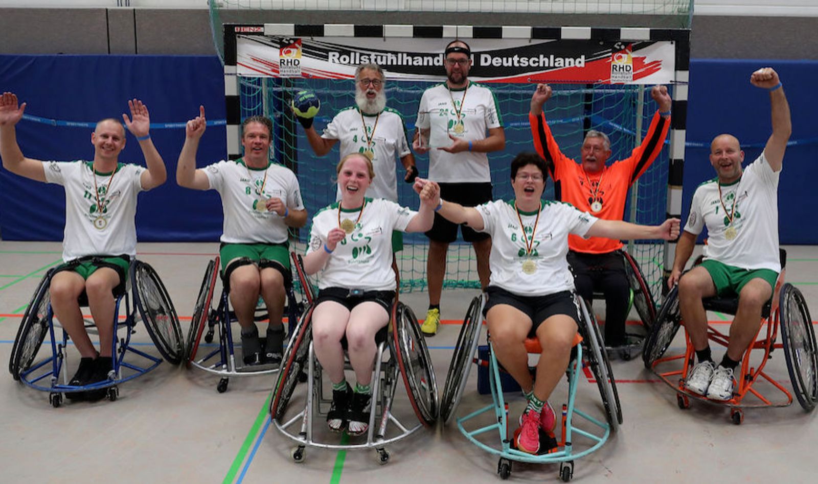 1. deutsch-niederländische Rollstuhlhandball-Meisterschaft