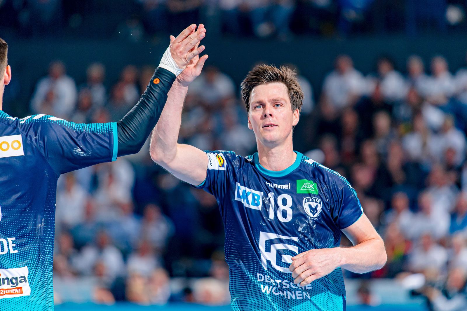 Hans Lindberg stellt 7m-Rekord per Heber ein