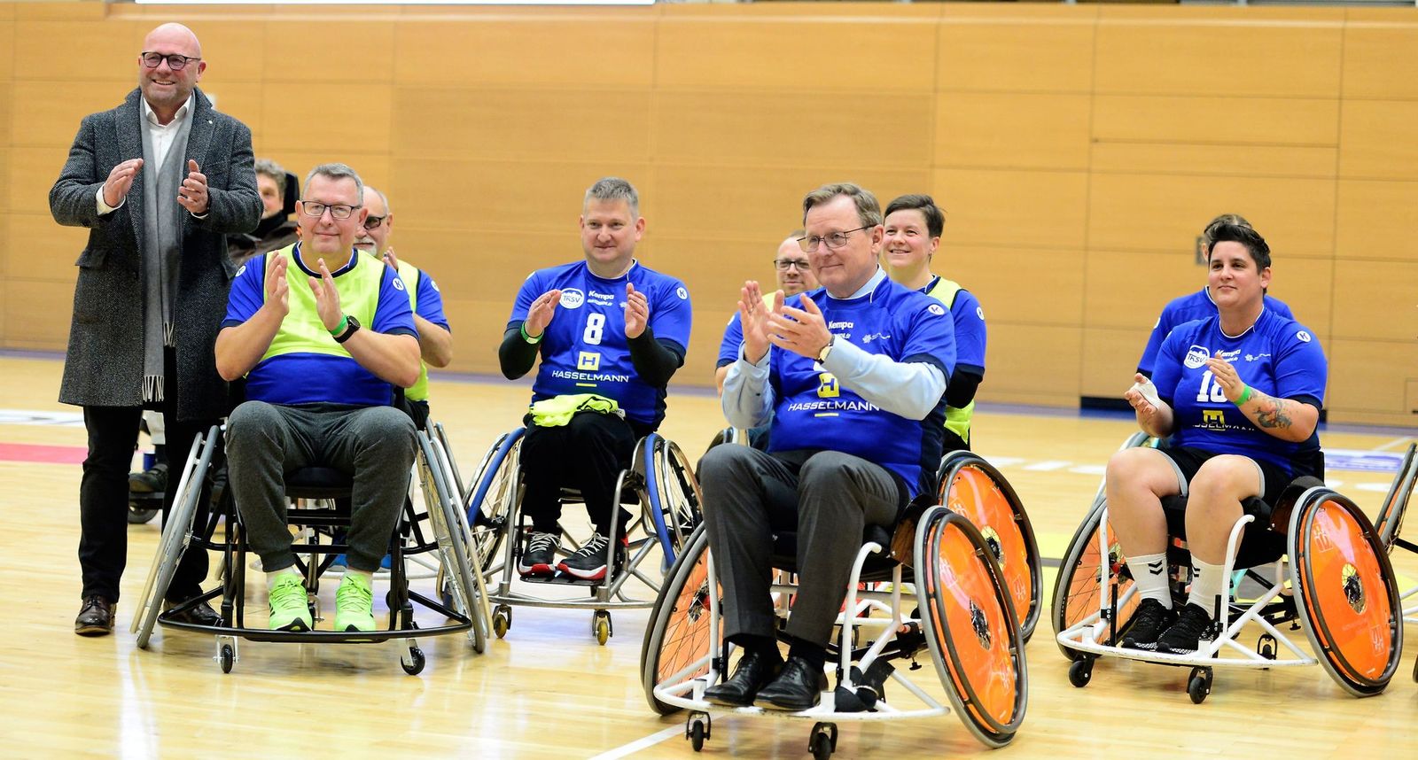 Thüringen hat eine Rollstuhl-Handballmannschaft