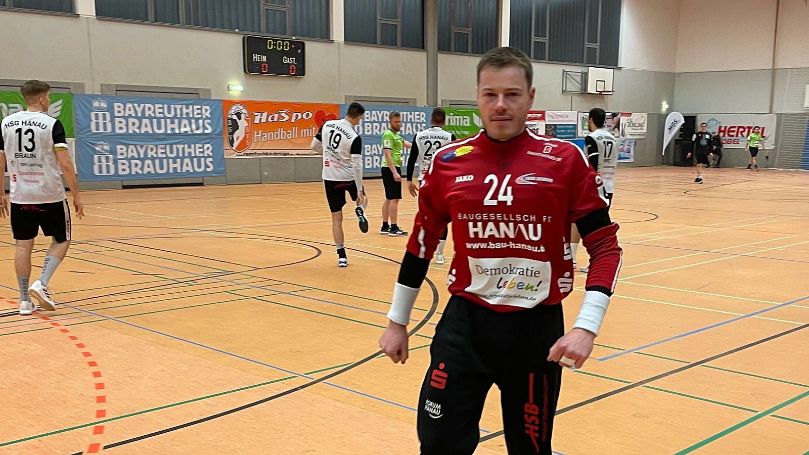 Remis in Bayreuth! Schermuly und Bergold führen HSG Hanau in die Aufstiegsrunde