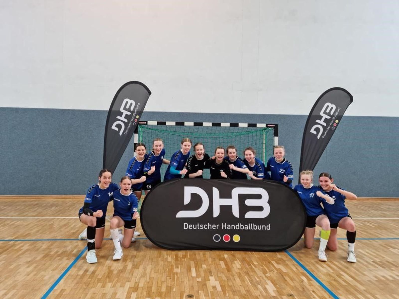 Landesauswahl w07 bei DHB-Leistungssportsichtung in Kienbaum