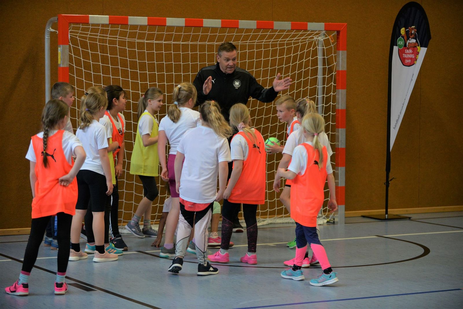 AOK Star-Training: Alfred Gislason zu Gast in Niedersachsen