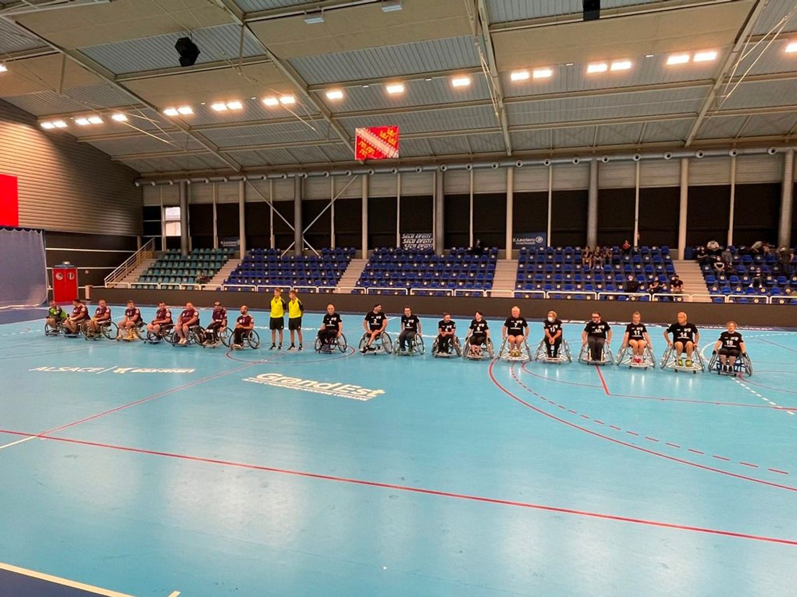 1. Internationaler Badischer ahg-Pokal im Rollstuhlhandball
