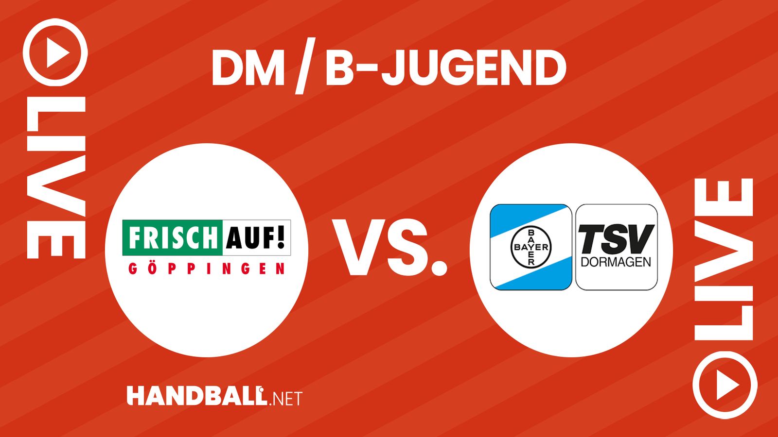 U17-DM: FRISCH AUF! Göppingen vs. TSV Bayer Dormagen