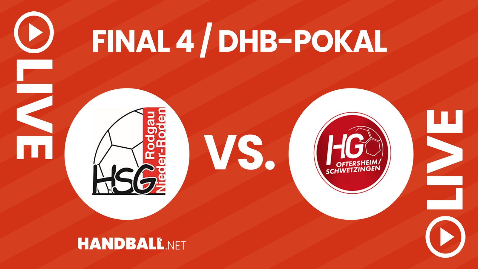 Final 4 U19-DHB-Pokal: Halbfinale 2 – Rodgau Nieder-Roden vs. Oftersheim/Schw.