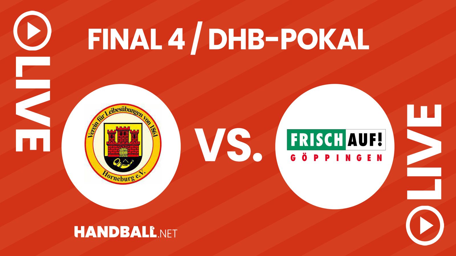 Final 4 U19-DHB-Pokal: Halbfinale 1 – VfL Horneburg vs. FRISCH AUF! Göppingen