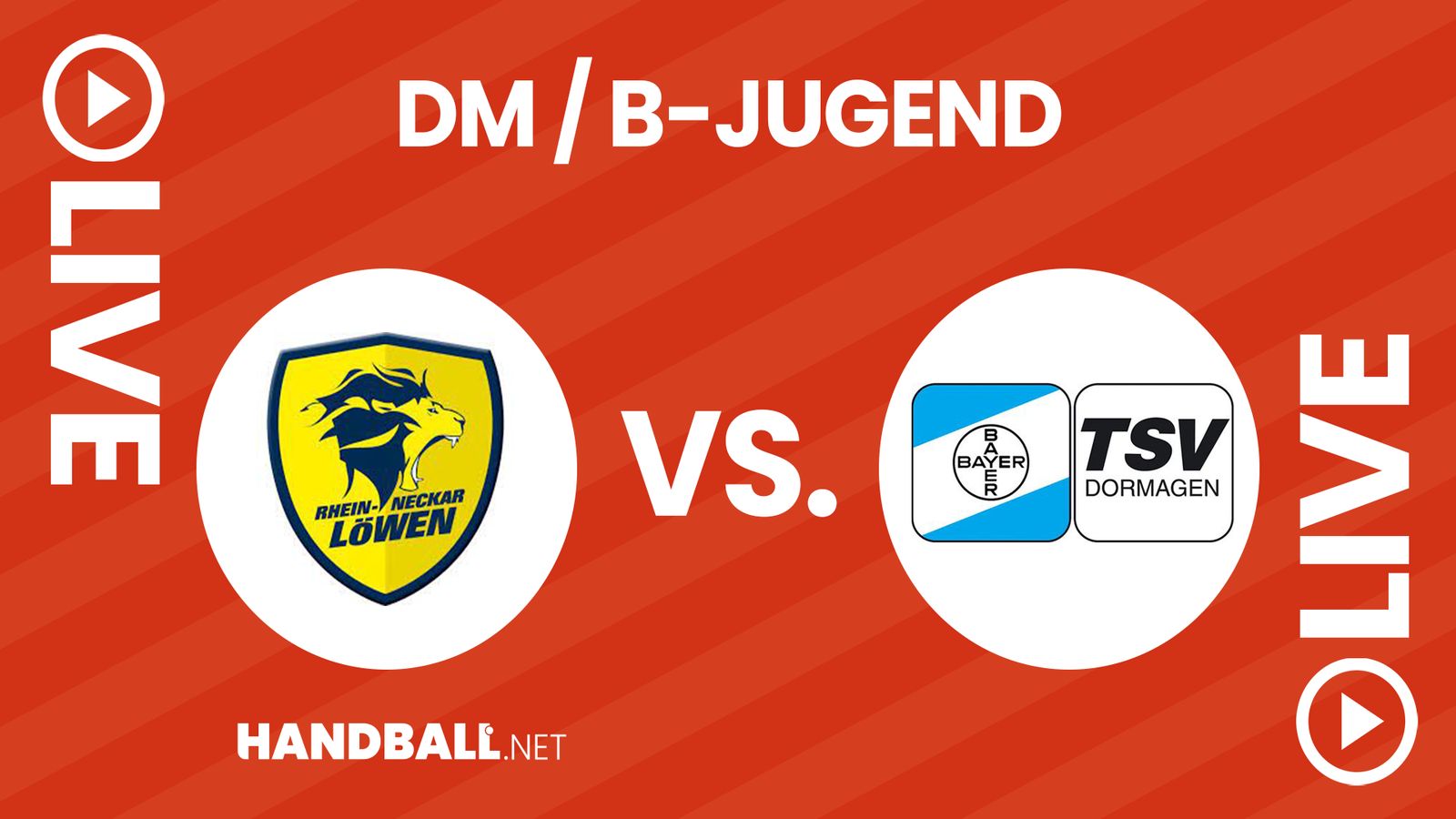 U17-DM, Halbfinal-Rückspiel: Rhein-Neckar Löwen vs. TSV Bayer Dormagen