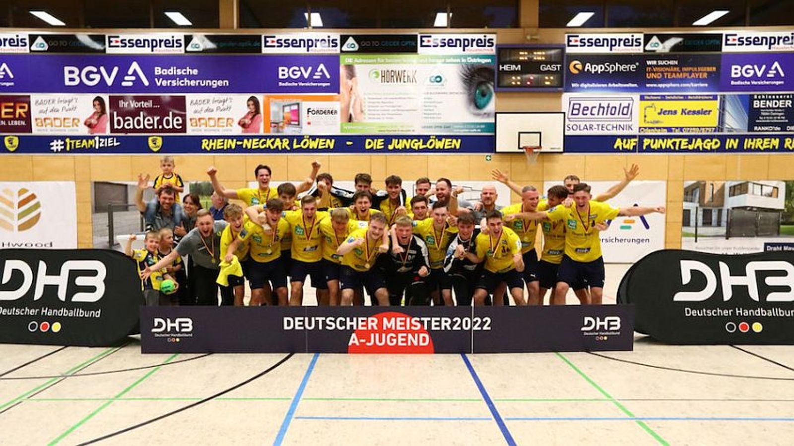 Löwen erobern den Bundesliga-Thron