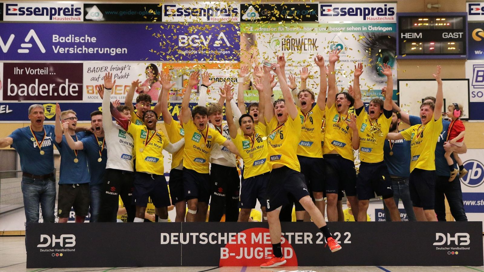 Auch die U17 der Löwen wird Meister