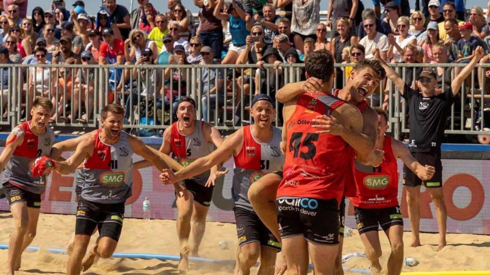 Otternasen und Beach Bazis Deutsche Meister