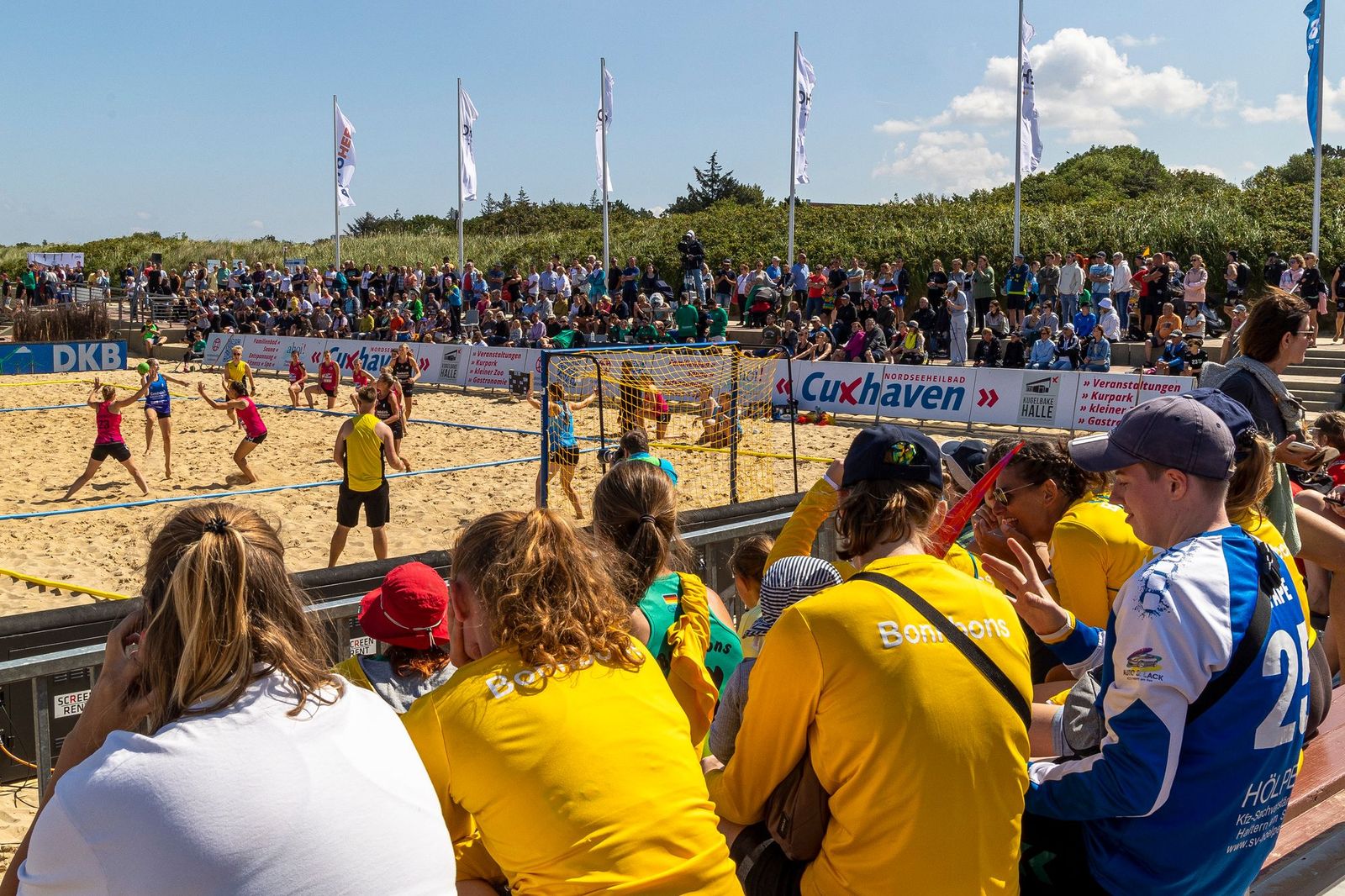 Deutsche Jugendmeisterschaften Beachhandball: Court 2 - Tag 1