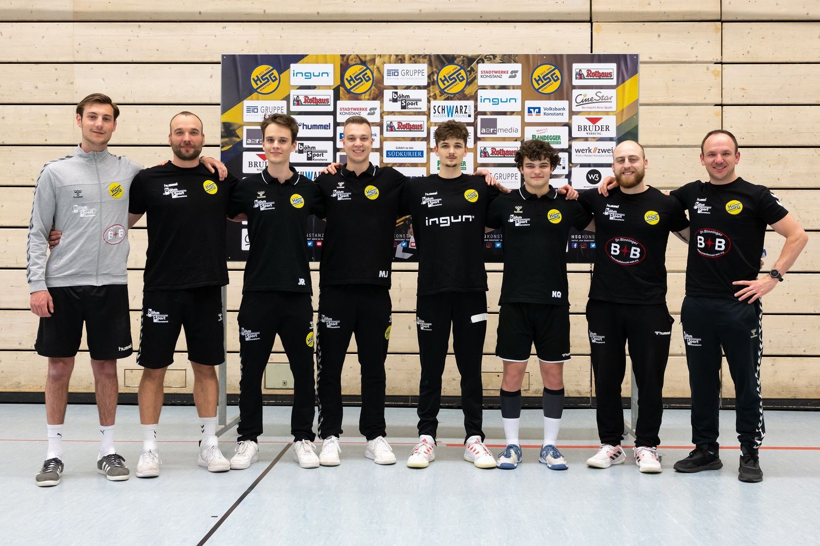 Neun Neuzugänge aus der eigenen A-Jugend: U23 der HSG Konstanz mit hohem Testspiel-Sieg in Steißlingen