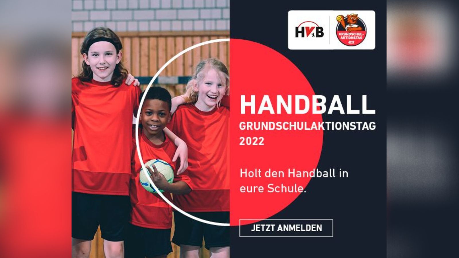 Nur noch wenige Tage – Anmeldung zum Handball-Grundschulaktionstag 2022