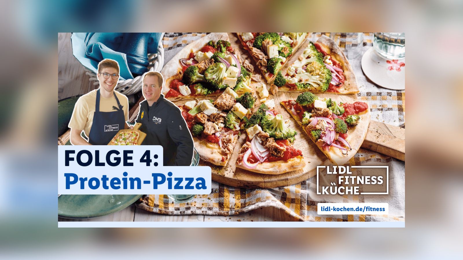 Lidl Fitnessküche Folge 4: Protein Pizza