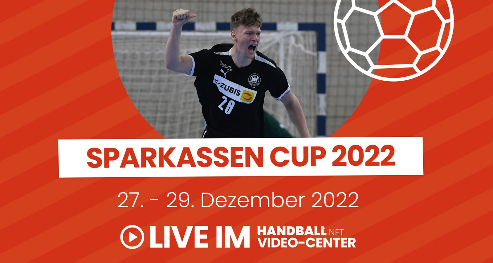 Sparkassen Cup vom 27. - 29.12.2022 live auf handball.net