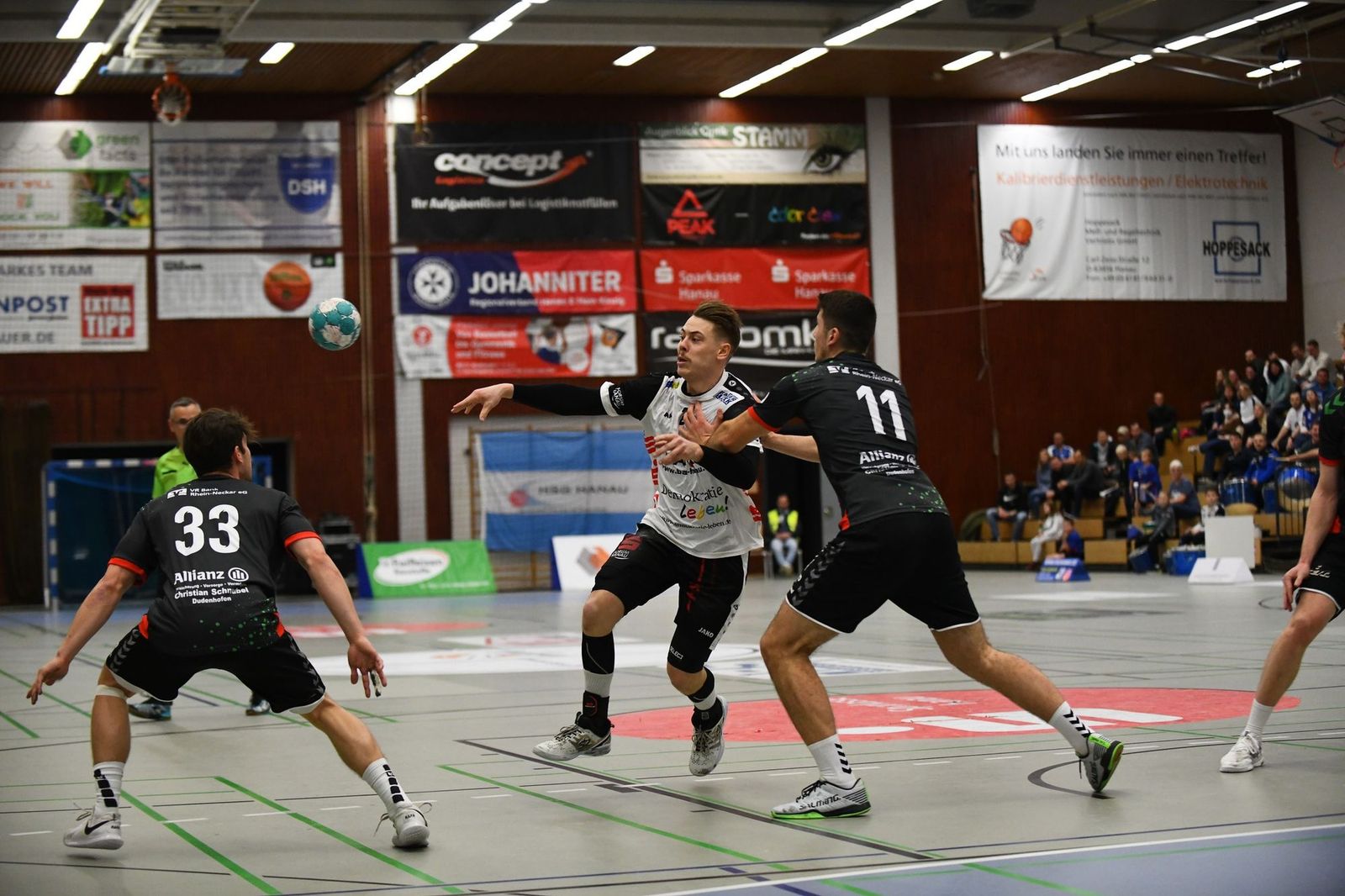 Drittliga-Rückrundenauftakt in der Main-Kinzig-Halle