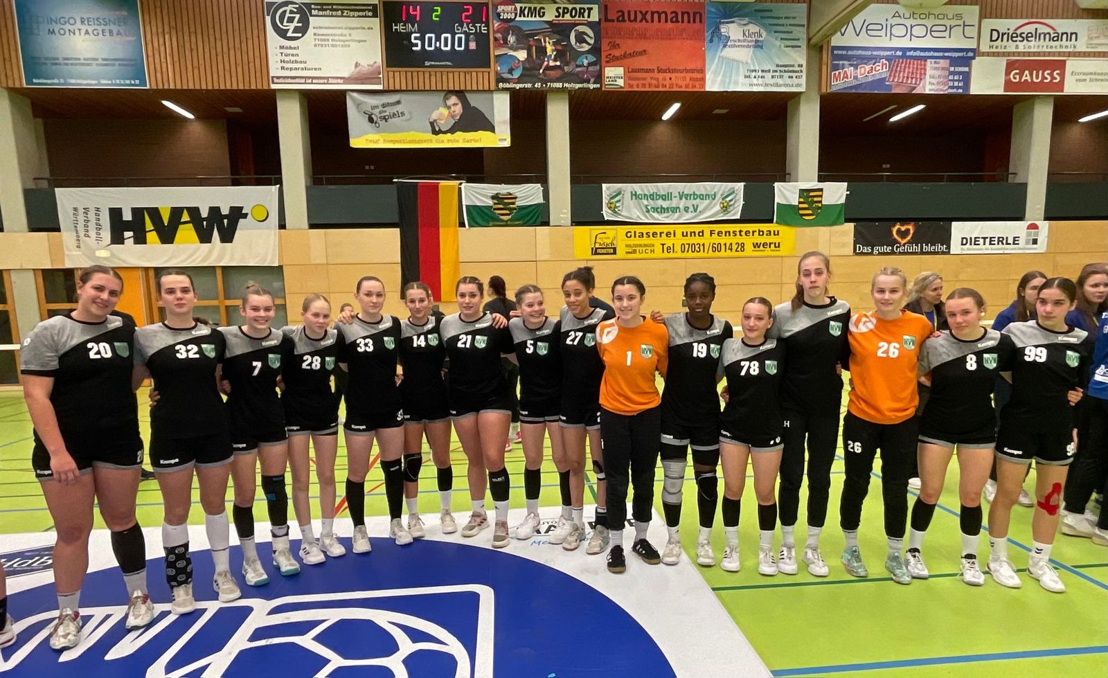 Deutschland-Cup Sindelfingen 2023 Weibliche Auswahl HVN wird Vize-Deutscher Meister!