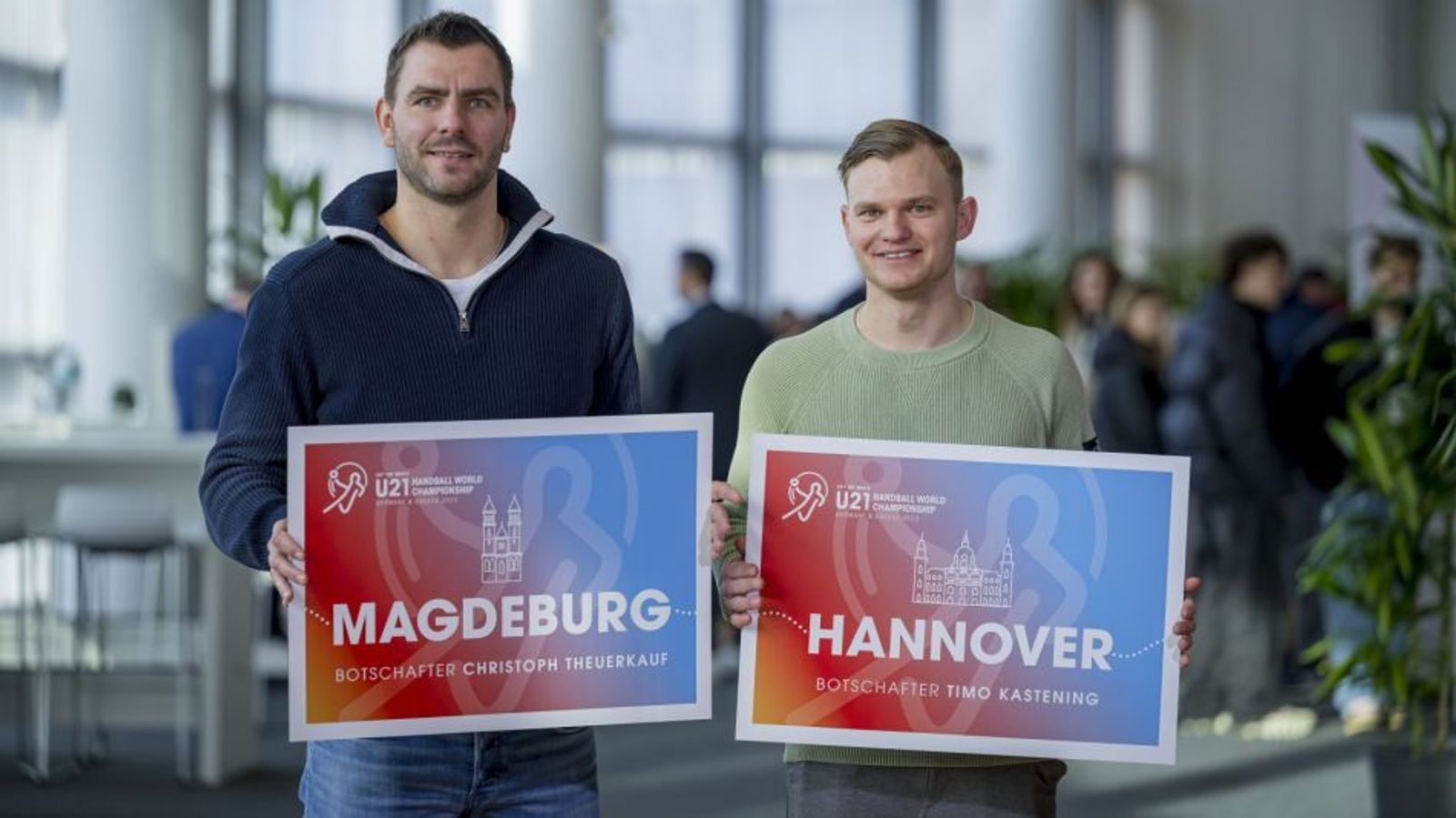 Botschafter für die U21-WM vorgestellt