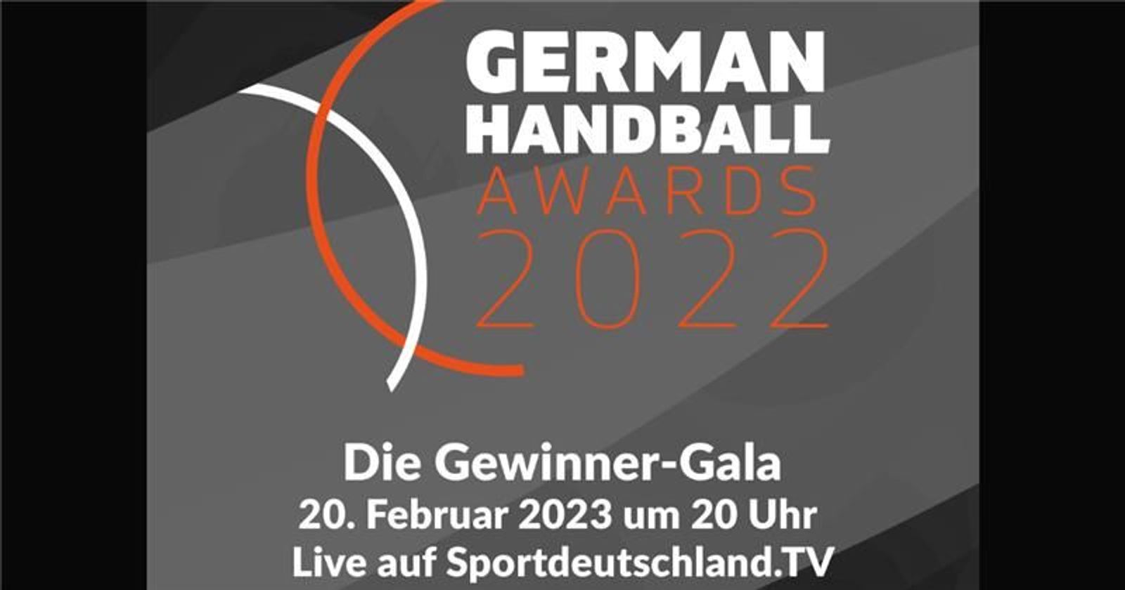 Die German Handball Awards 2022 live auf Sportdeutschland.TV
