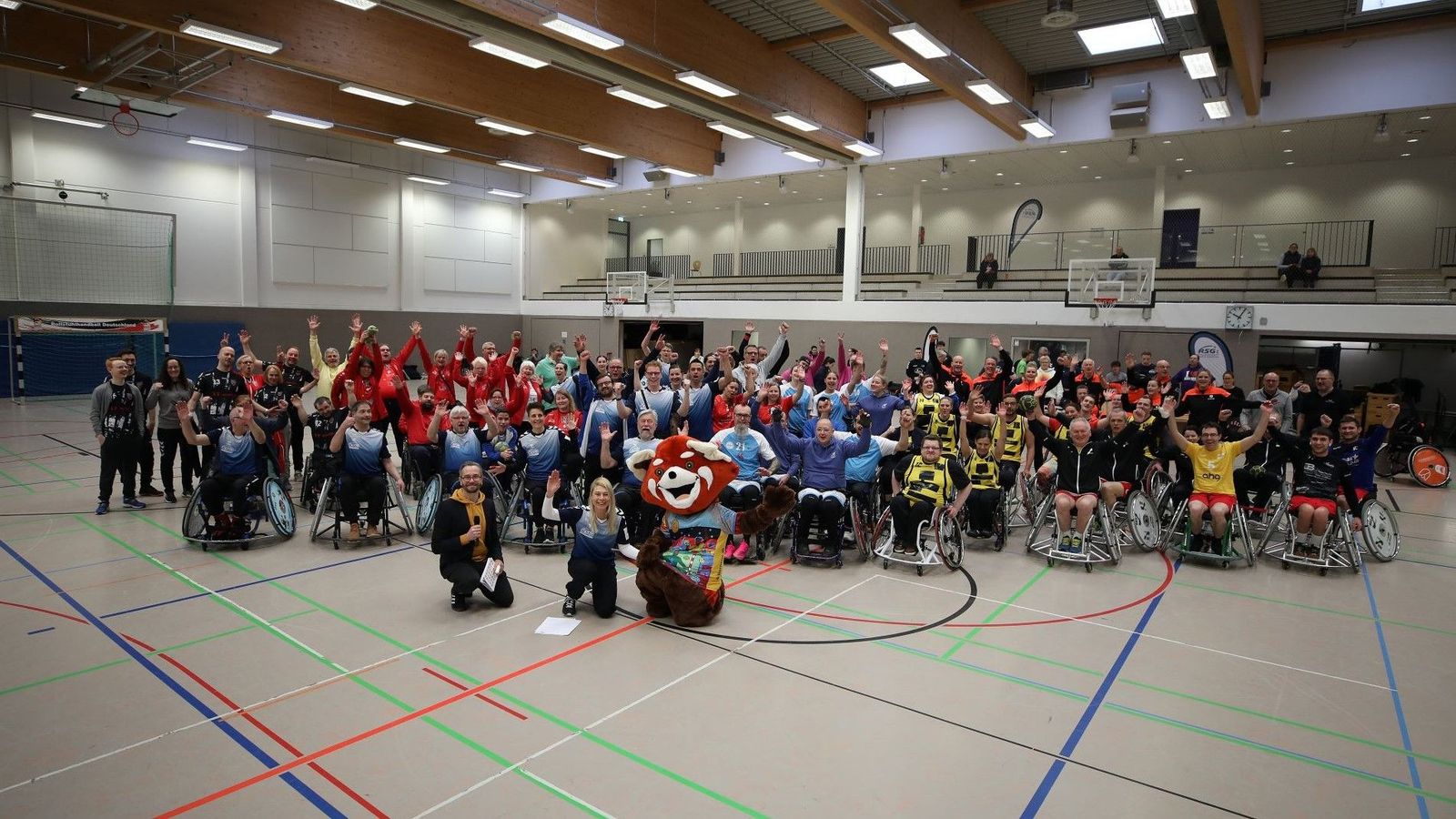 Rollstuhlhandball in Perfektion bei der 2. internationalen Rollstuhlhandball-Meisterschaft in Hannover