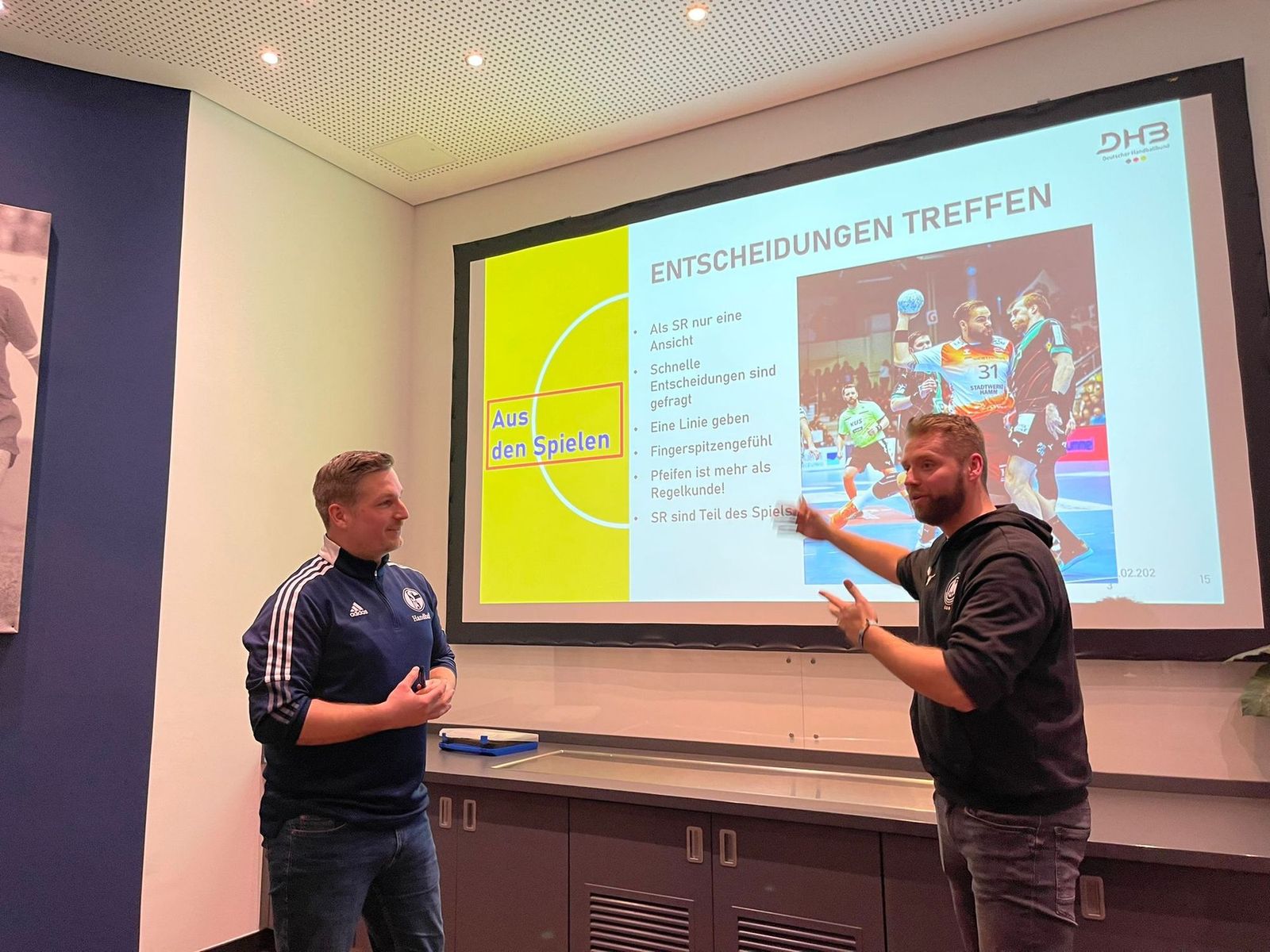 „Breite trifft Spitze“ ermöglicht Einblicke in die Arbeit und Erfahrungen der Top-Referees