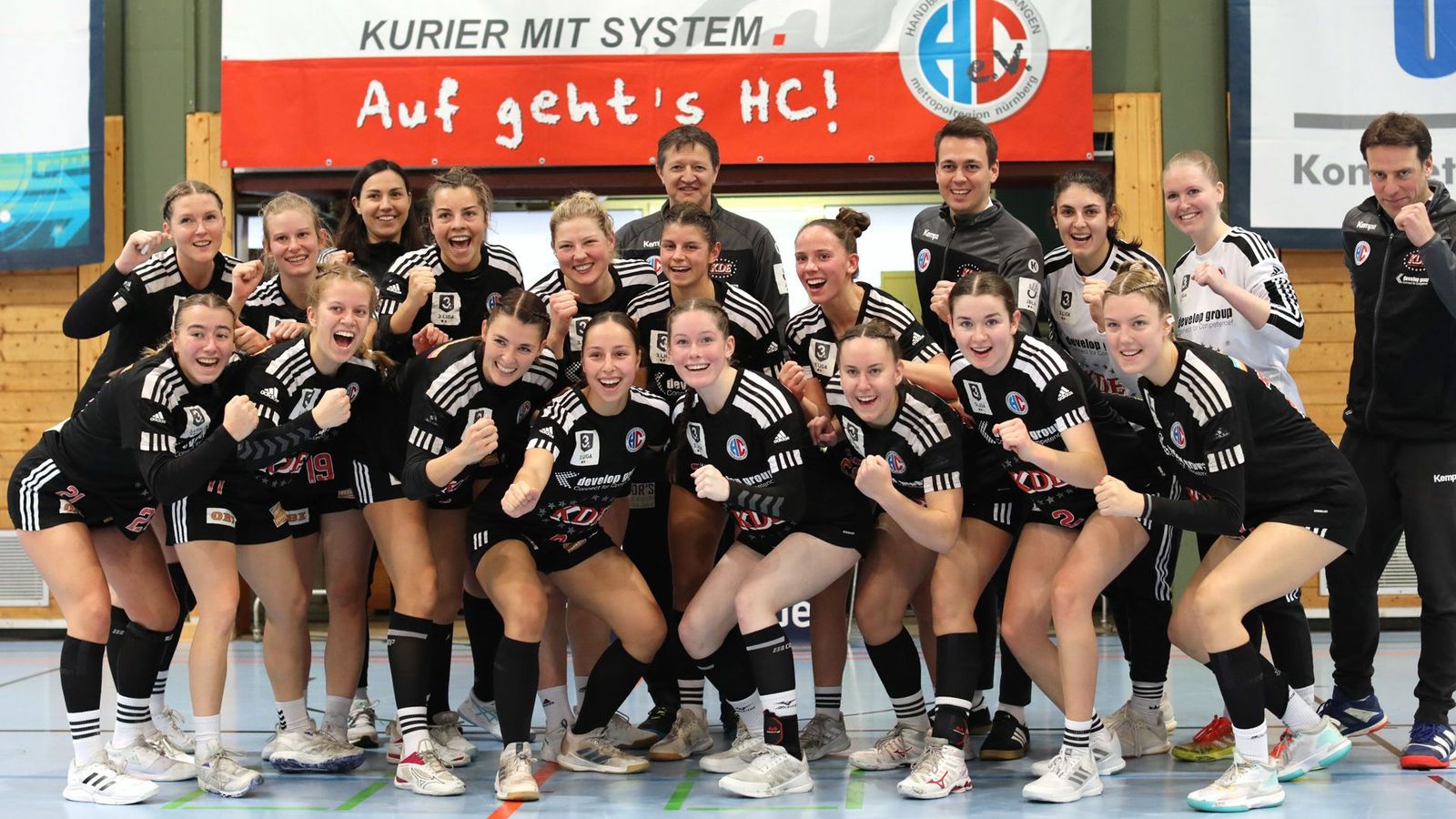 Vier Teams feiern Klassenerhalt