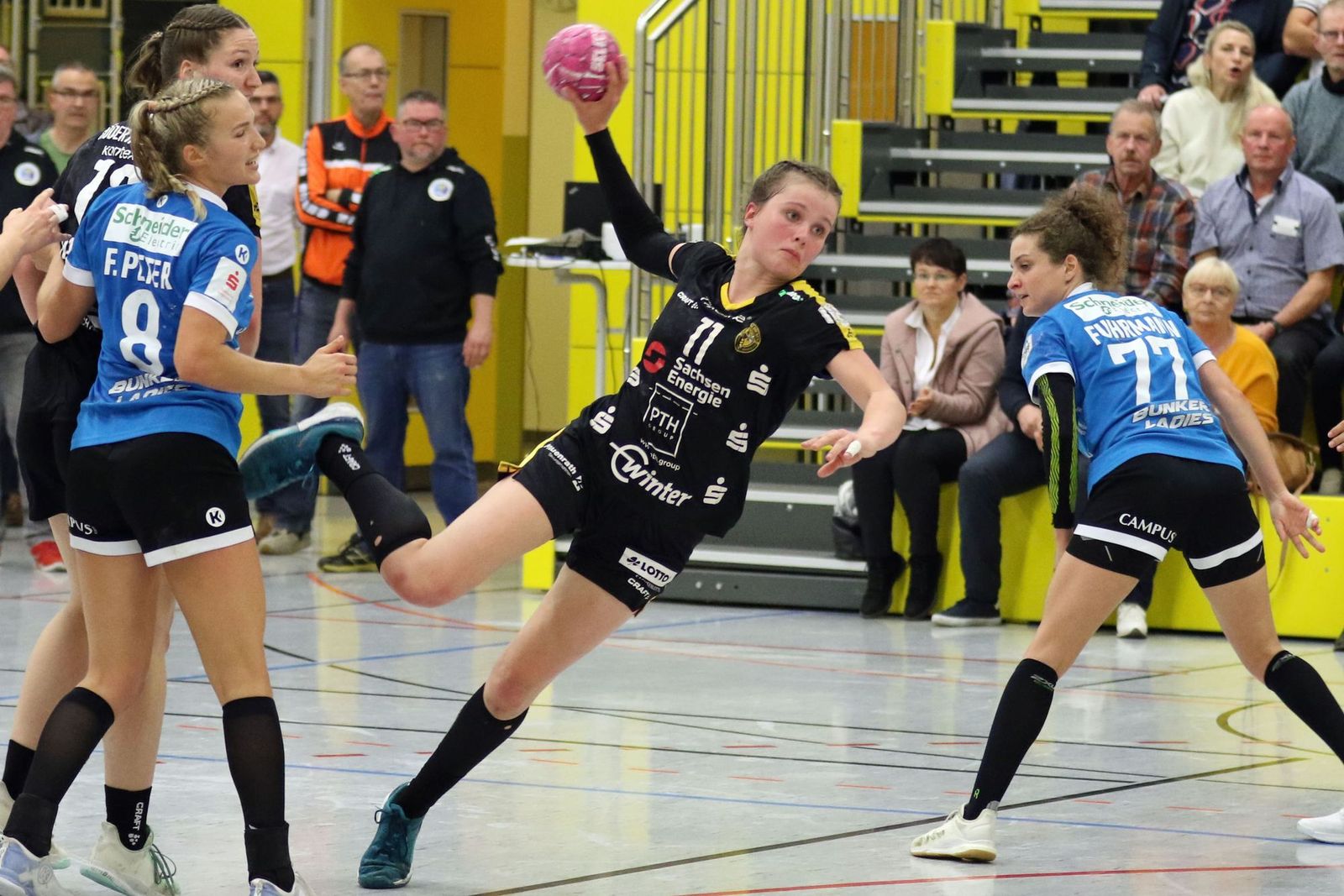 Duell der Tabellennachbarn – Bienen bei Bunkerladies gefordert