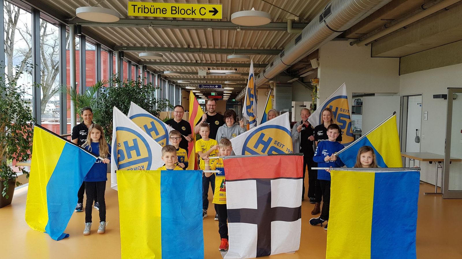 Besonderes Rahmenprogramm gegen ukrainischen Serienmeister beim Kliniken-Schmieder-Spieltag