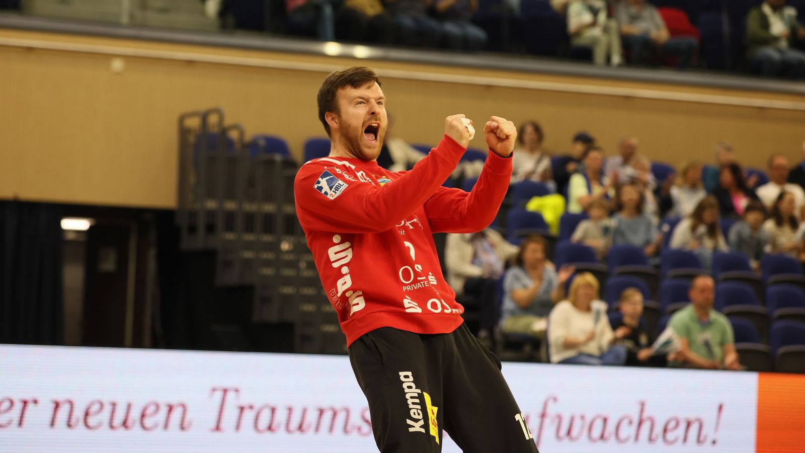 Leon Mehler mit Kreuzbandriss